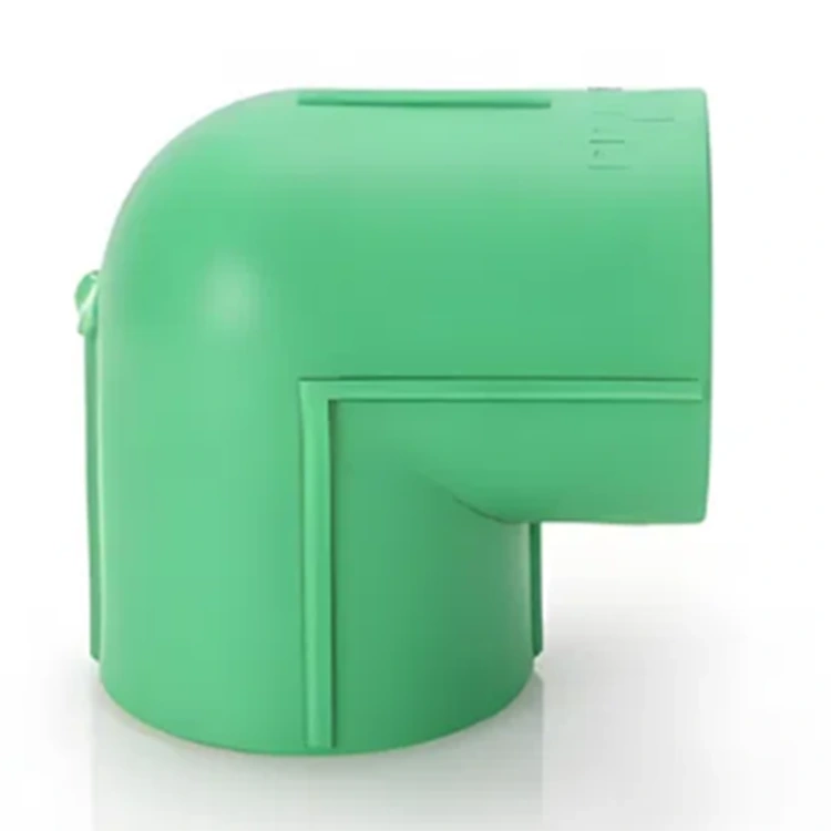 緑色の90度の肘PPRフィッティング