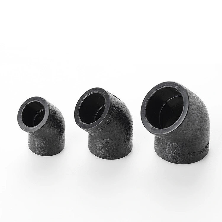 HDPE 45°肘の低い抵抗回転