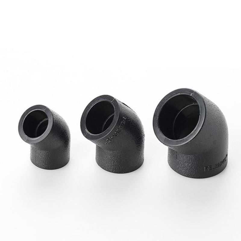 HDPE 45°肘が流れの方向を変えます