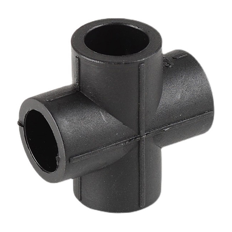 パイプ接続用 HDPE 等十字ジョイント