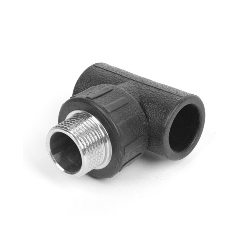 パイプ接続用のHDPE外部スレッドティー