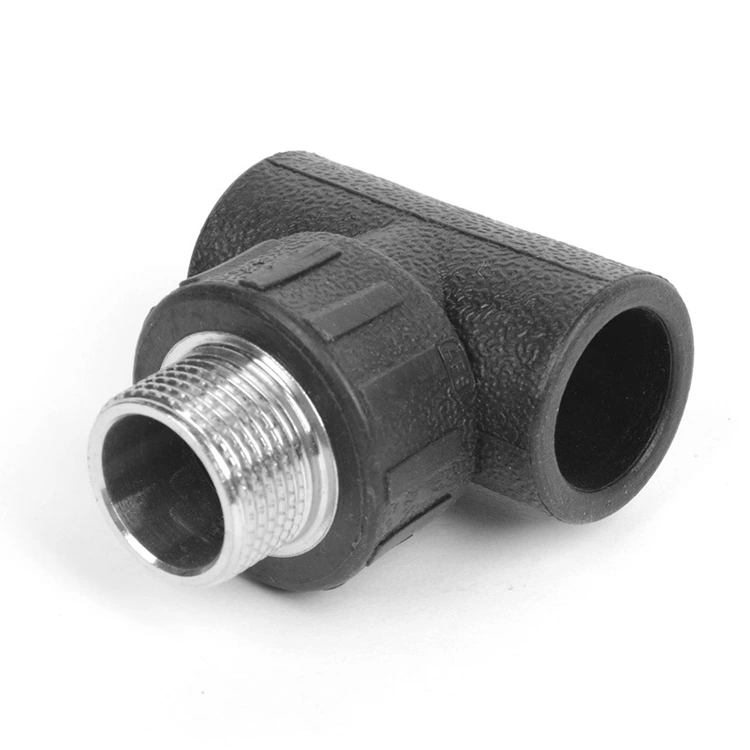 ハイブリッド接続用のHDPEオスのスレッドTシャツ