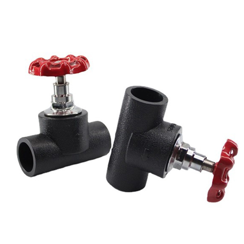 水流制御用 HDPE ストップバルブ