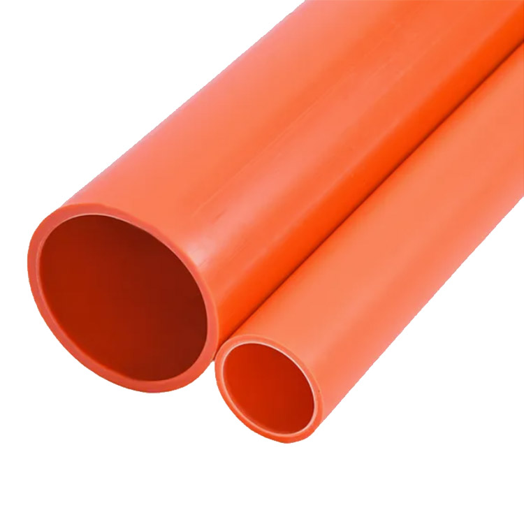 オレンジ色の MPP パイプ